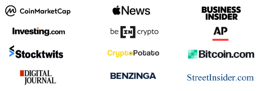 Crypto Media Network Logos